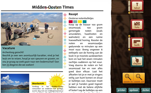 Krant-maak-tool
